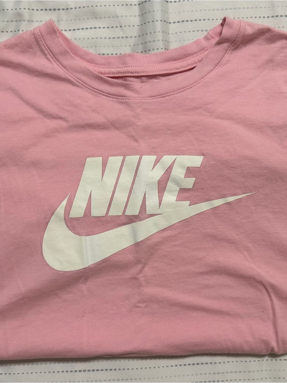 Pink nike shirt